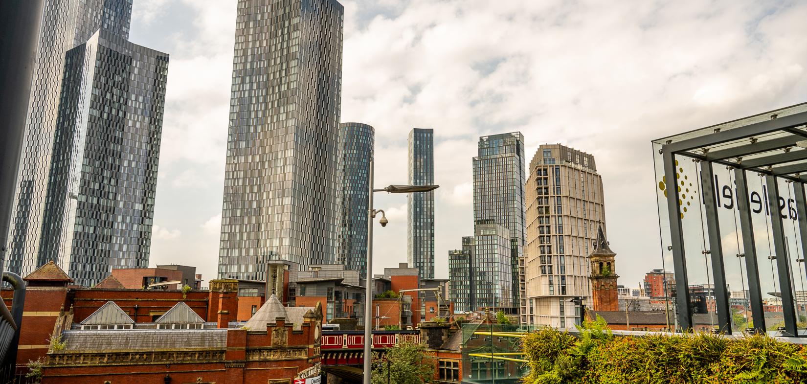 Manchester skyline