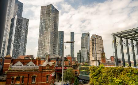 Manchester skyline