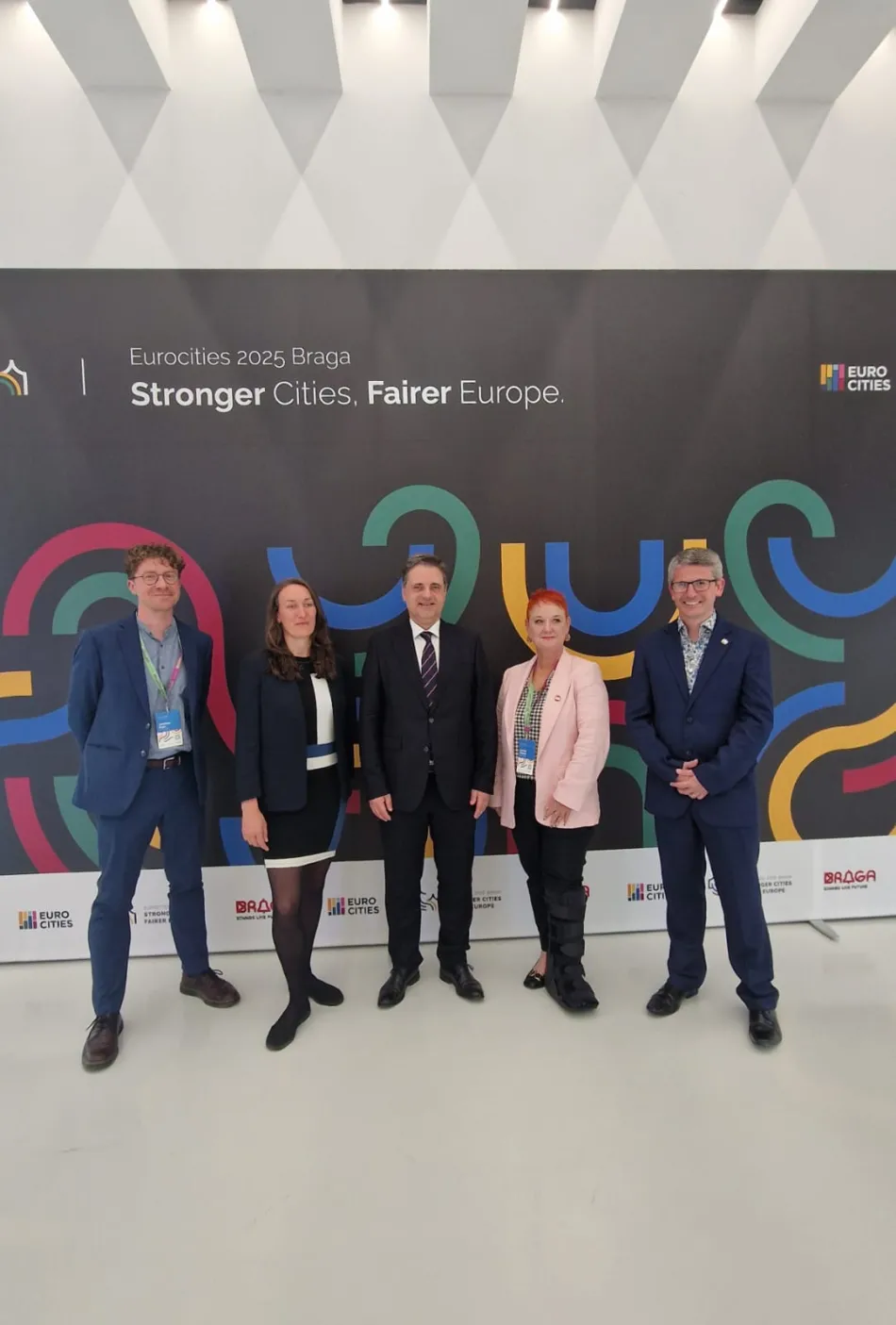 Leaders at Braga for Eurocities 