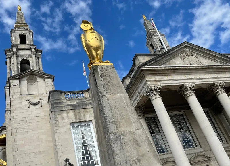 Leeds civic hall front