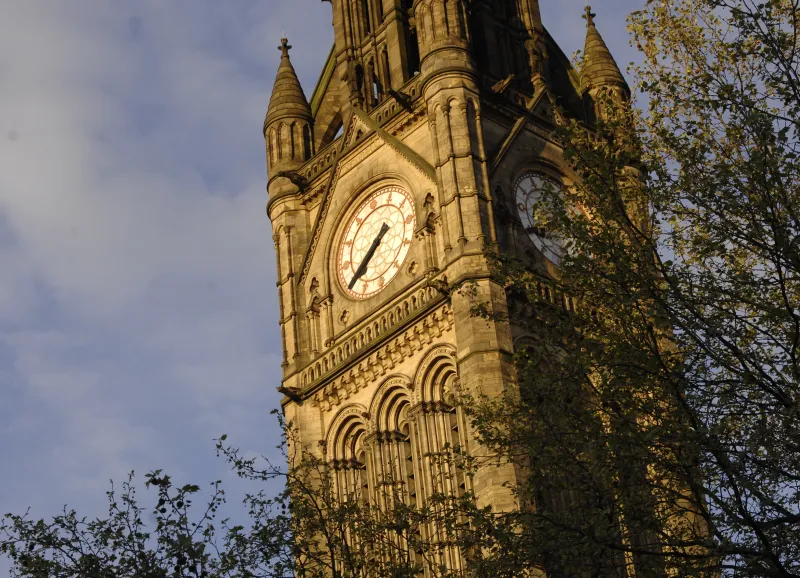 Manchester Town Hall Clock 