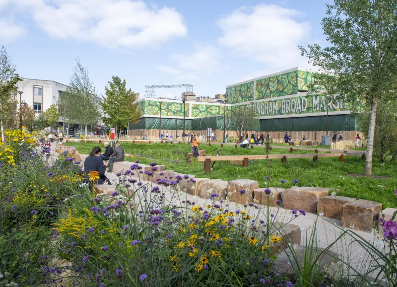 Broad Marsh in Nottingham