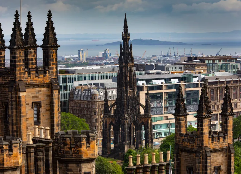 Scott Monument and Forth
