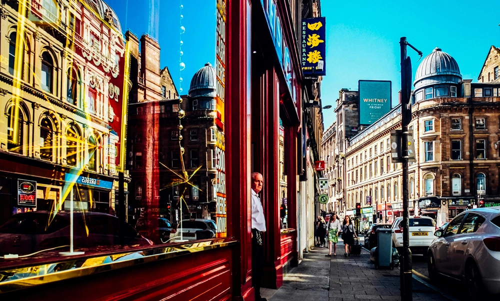 A view of a UK street