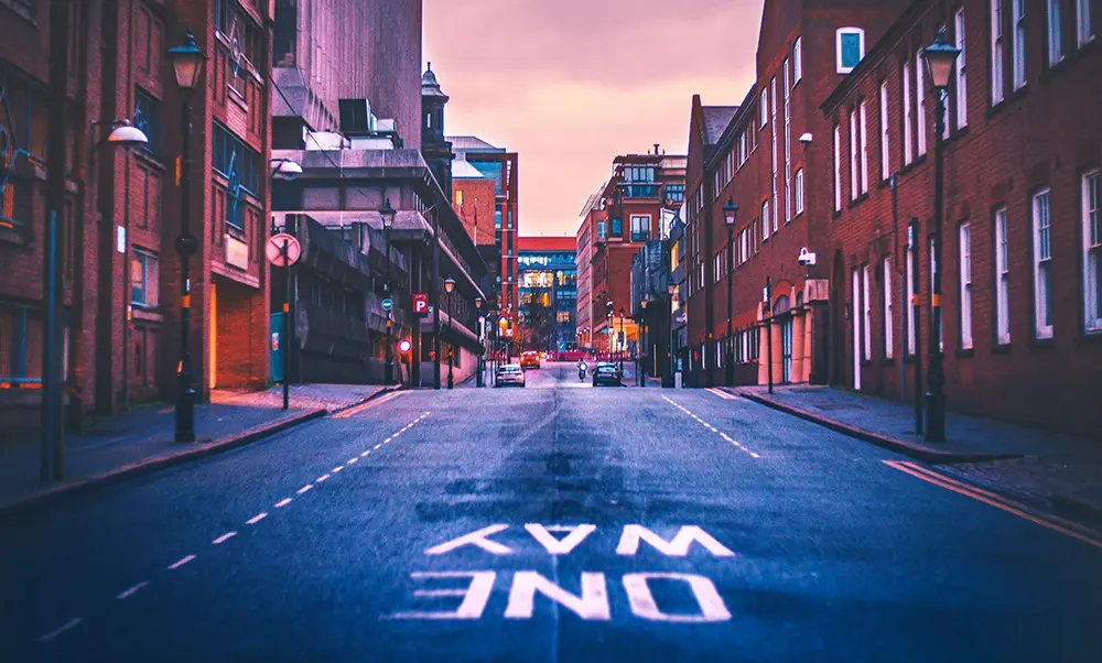 A view of a UK street